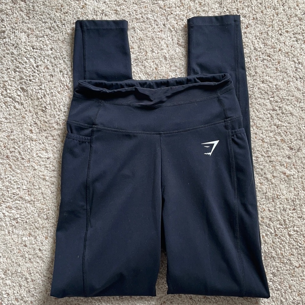 Gymshark Black Mesh Leggings